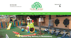 Desktop Screenshot of littleacorns-nursery.co.uk